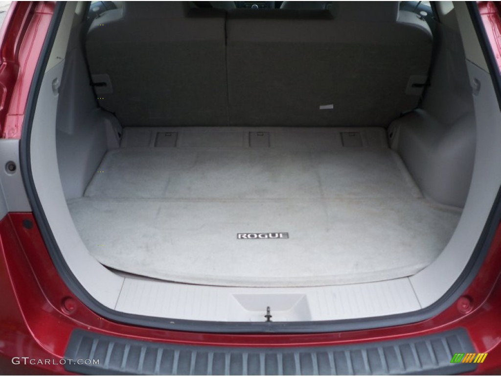 2011 Rogue S AWD - Cayenne Red / Black photo #12
