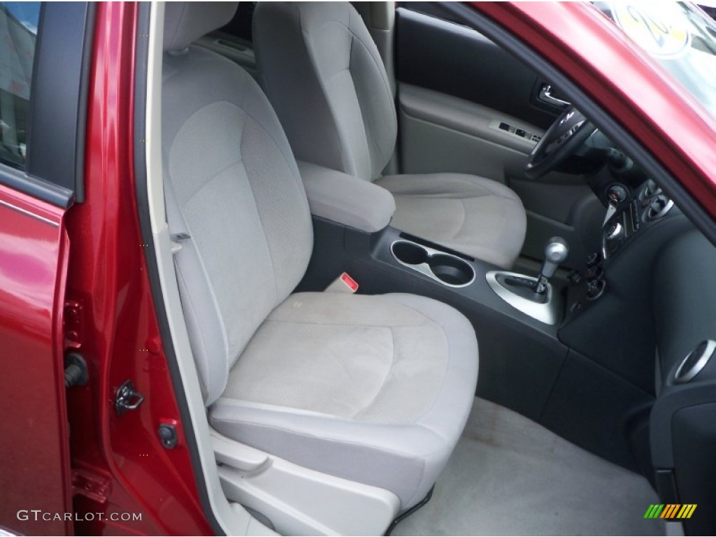 2011 Rogue S AWD - Cayenne Red / Black photo #15