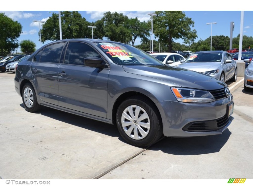 Platinum Gray Metallic 2012 Volkswagen Jetta S Sedan Exterior Photo #94257596