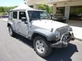 Bright Silver Metallic - Wrangler Unlimited X 4x4 Photo No. 2