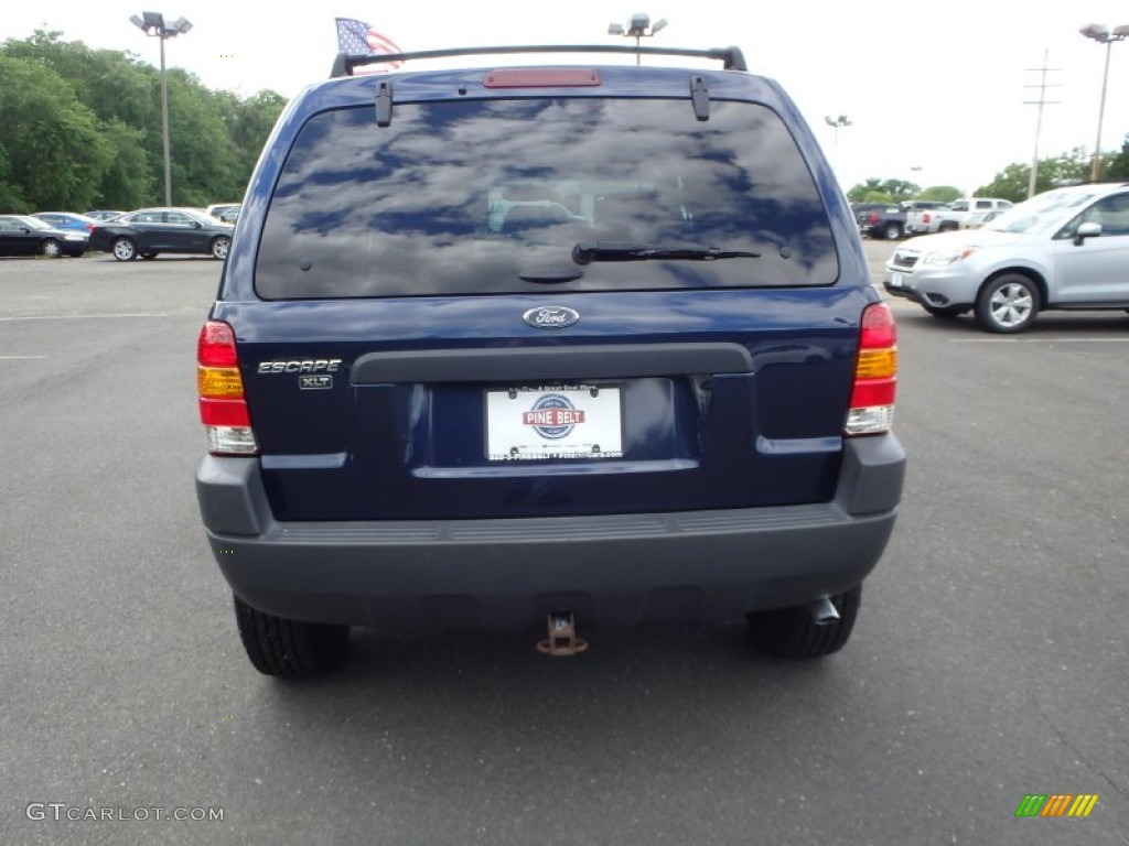 2004 Escape XLT V6 - True Blue Metallic / Medium/Dark Flint photo #6
