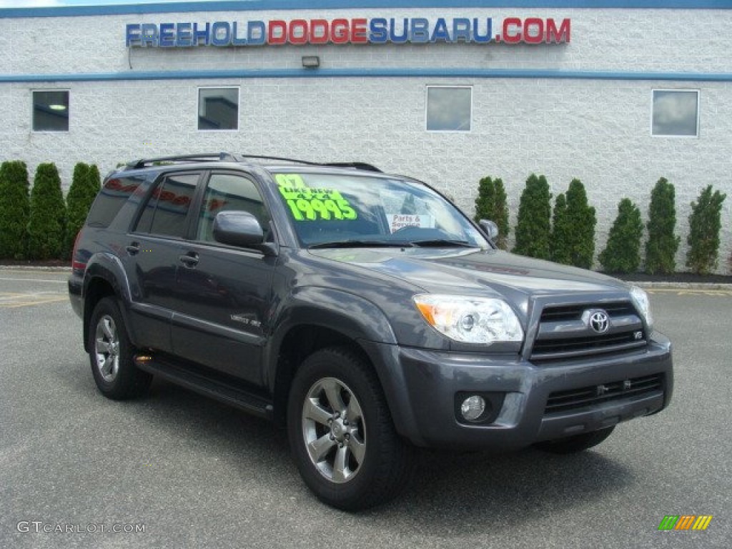 2007 4Runner Limited 4x4 - Galactic Gray Mica / Stone photo #1