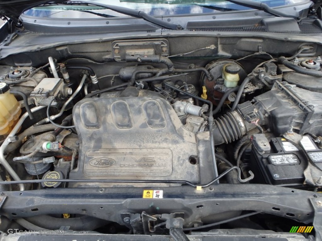 2004 Escape XLT V6 - True Blue Metallic / Medium/Dark Flint photo #15