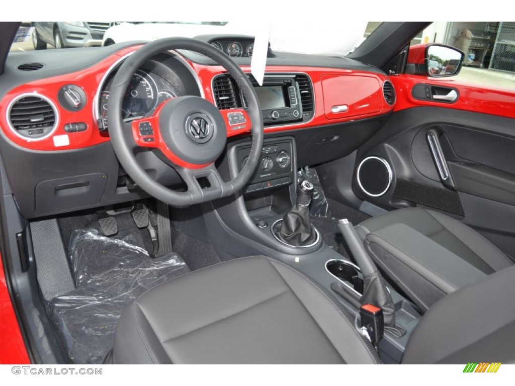 2014 Volkswagen Beetle TDI Convertible Interior Color Photos