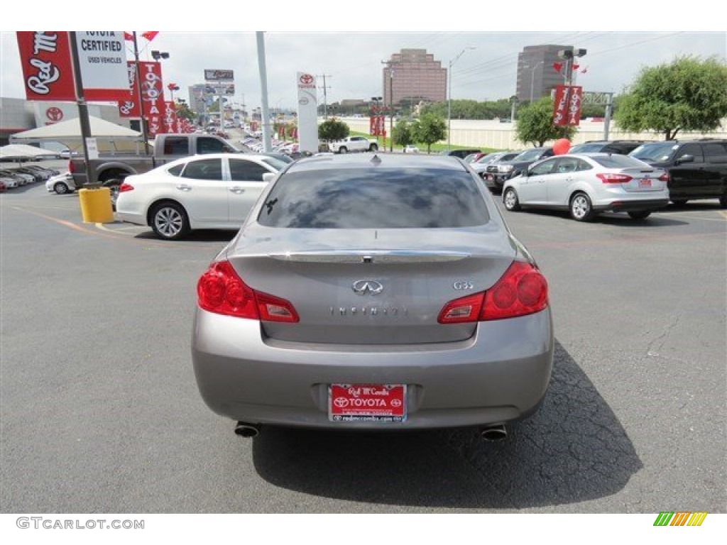 2008 G 35 S Sport Sedan - Platinum Graphite Gray / Graphite photo #6