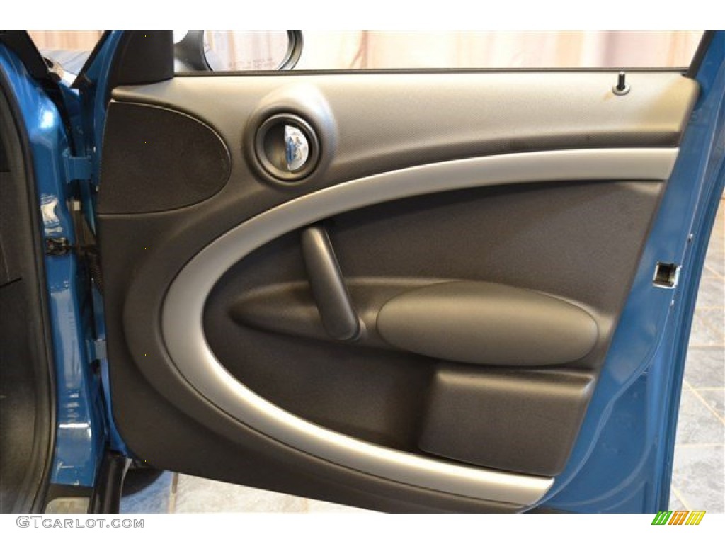 2012 Cooper Countryman - Surf Blue / Carbon Black photo #7