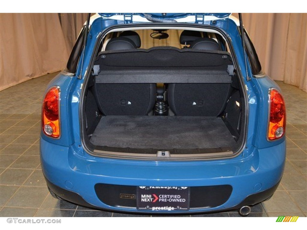 2012 Cooper Countryman - Surf Blue / Carbon Black photo #19