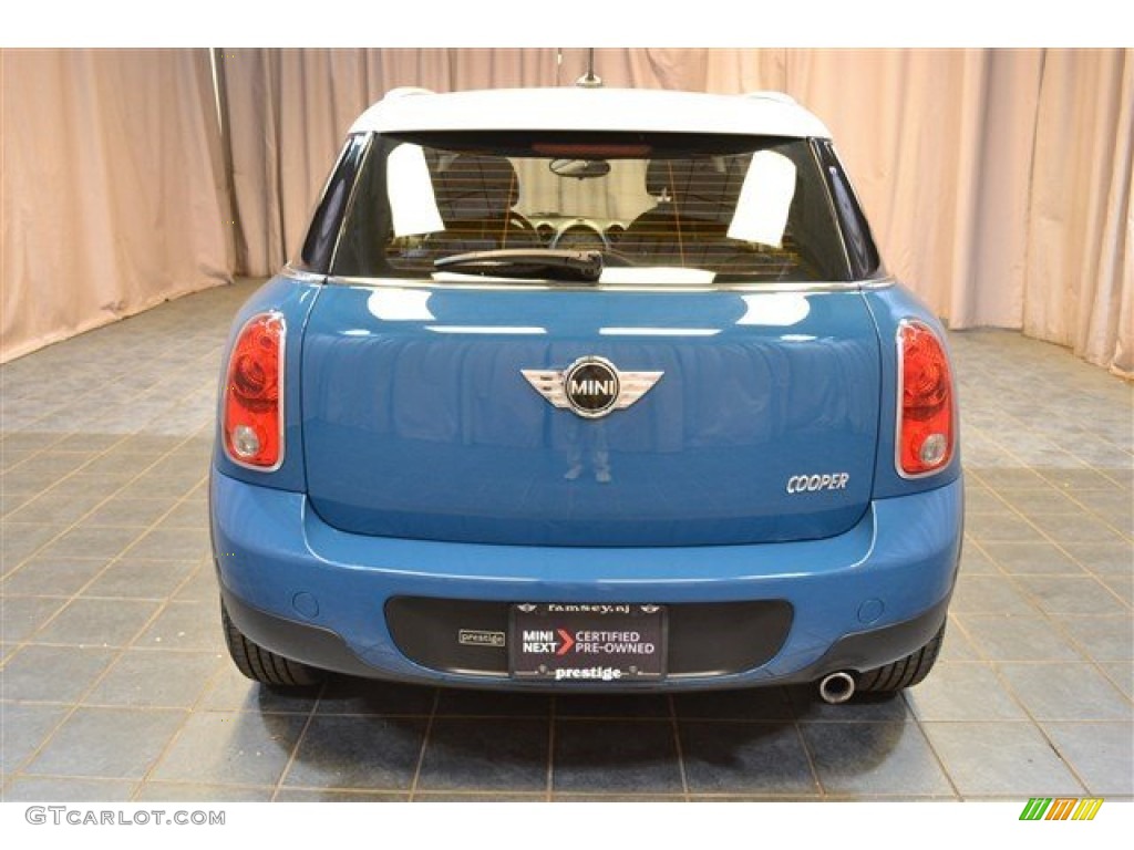 2012 Cooper Countryman - Surf Blue / Carbon Black photo #20