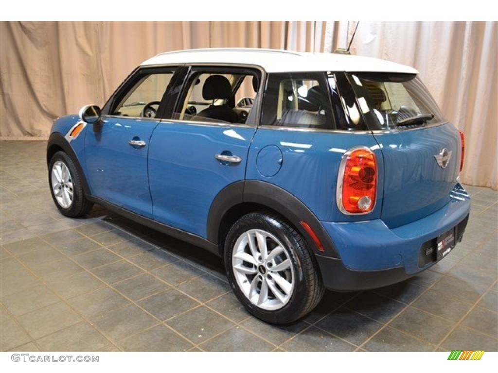 2012 Cooper Countryman - Surf Blue / Carbon Black photo #21