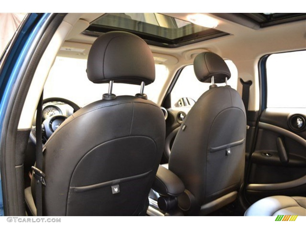 2012 Cooper Countryman - Surf Blue / Carbon Black photo #23
