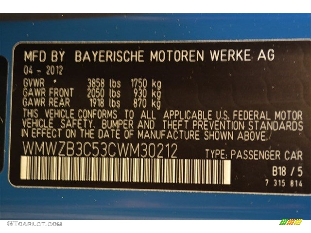 2012 Cooper Countryman - Surf Blue / Carbon Black photo #26