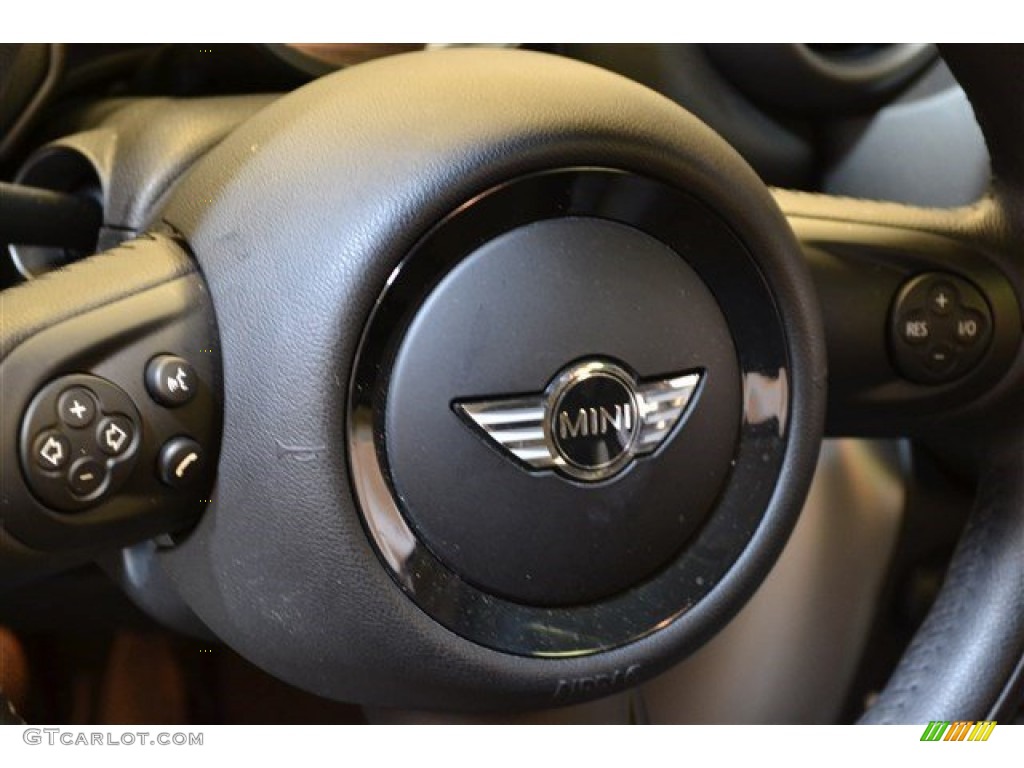 2012 Cooper Countryman - Surf Blue / Carbon Black photo #27
