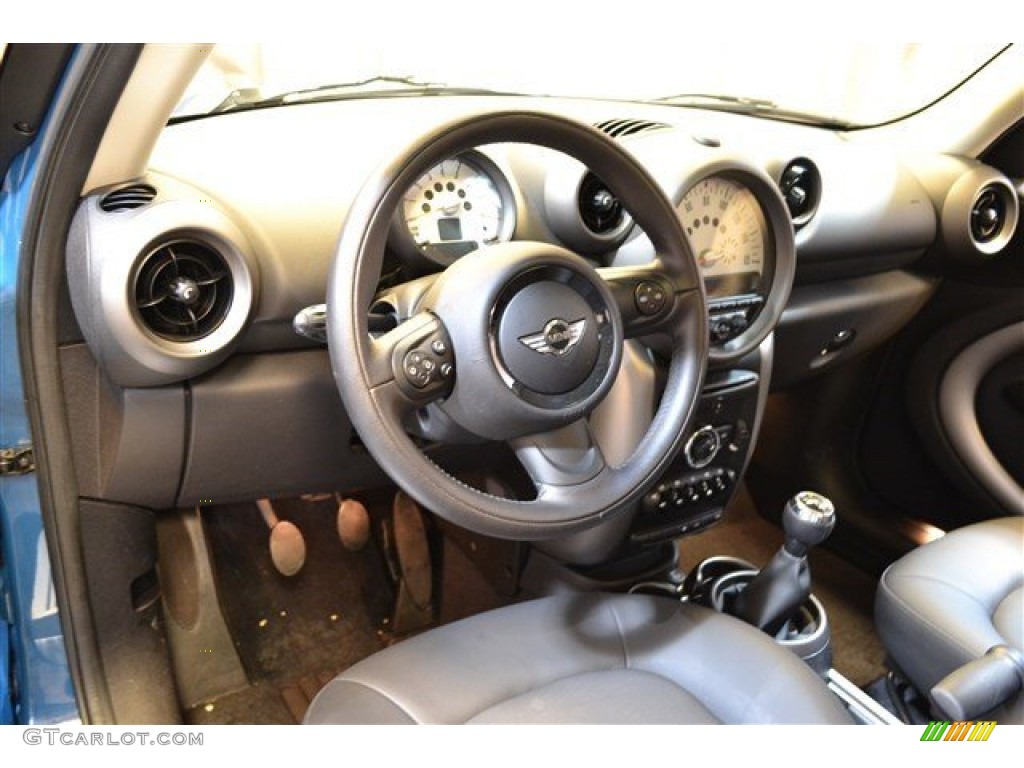 2012 Cooper Countryman - Surf Blue / Carbon Black photo #30