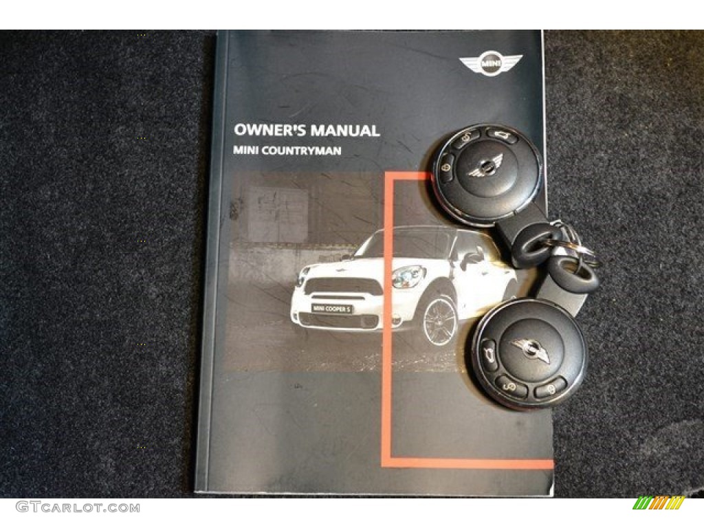 2012 Cooper Countryman - Surf Blue / Carbon Black photo #35