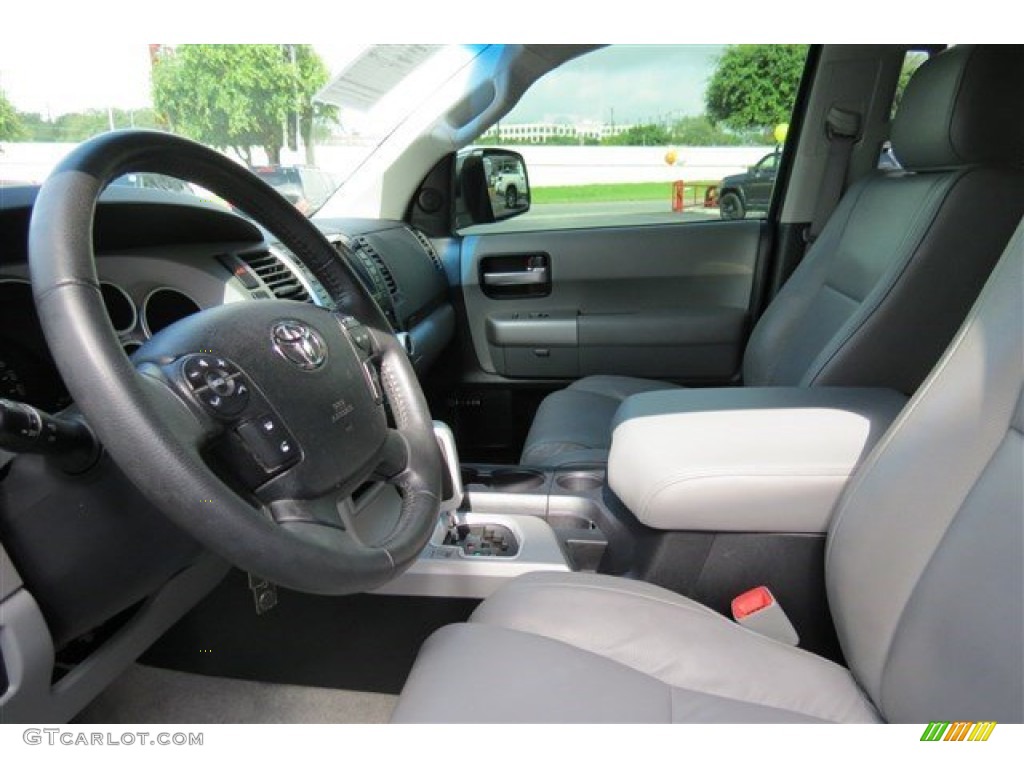 2008 Sequoia Limited 4WD - Nautical Blue Metallic / Sand Beige photo #11