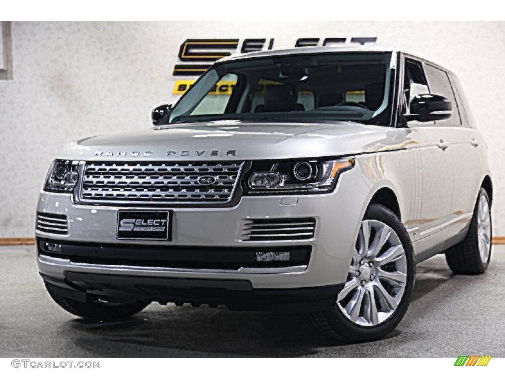 2014 Range Rover Supercharged L - Luxor Metallic / Ebony/Ebony photo #1