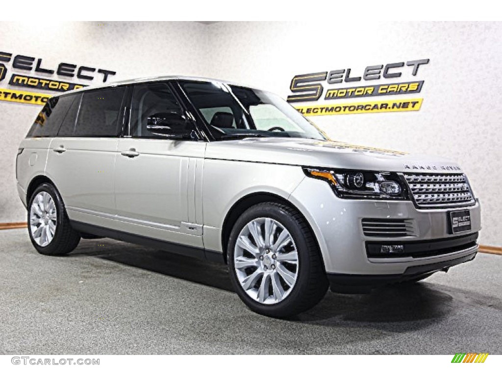 2014 Range Rover Supercharged L - Luxor Metallic / Ebony/Ebony photo #3