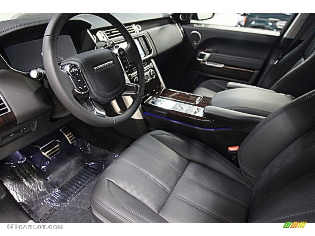 2014 Range Rover Supercharged L - Luxor Metallic / Ebony/Ebony photo #9