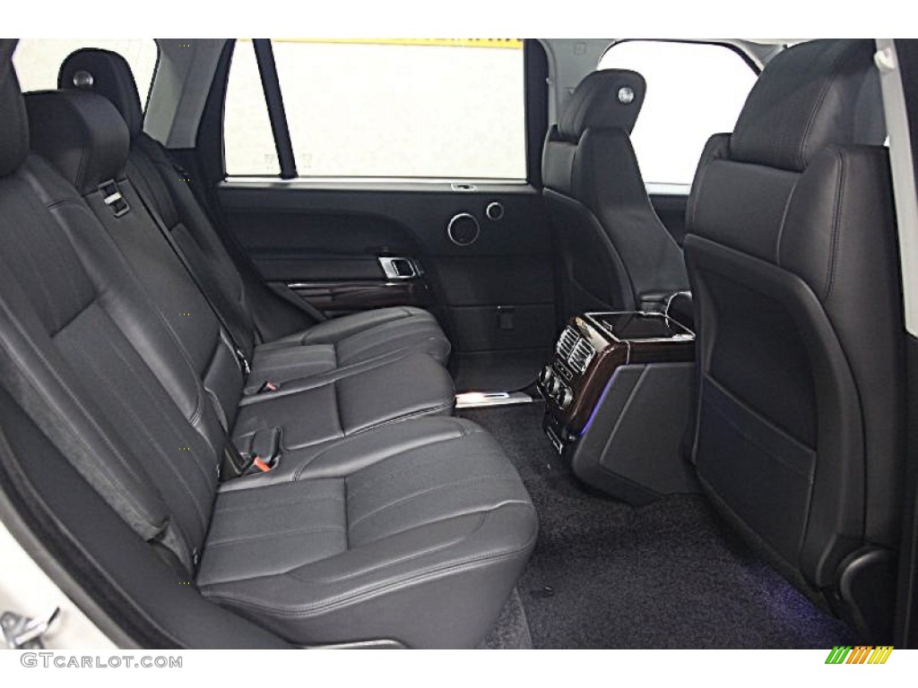 Ebony/Ebony Interior 2014 Land Rover Range Rover Supercharged L Photo #94263020