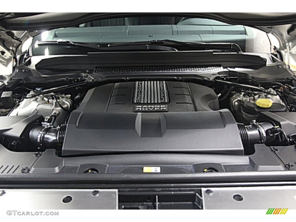 2014 Land Rover Range Rover Supercharged L 5.0 Liter Supercharged DOHC 32-Valve VVT V8 Engine Photo #94263101