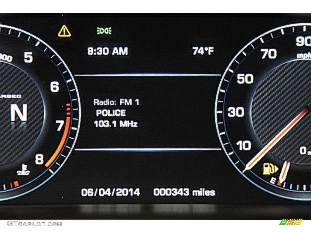 2014 Range Rover Supercharged L - Luxor Metallic / Ebony/Ebony photo #16