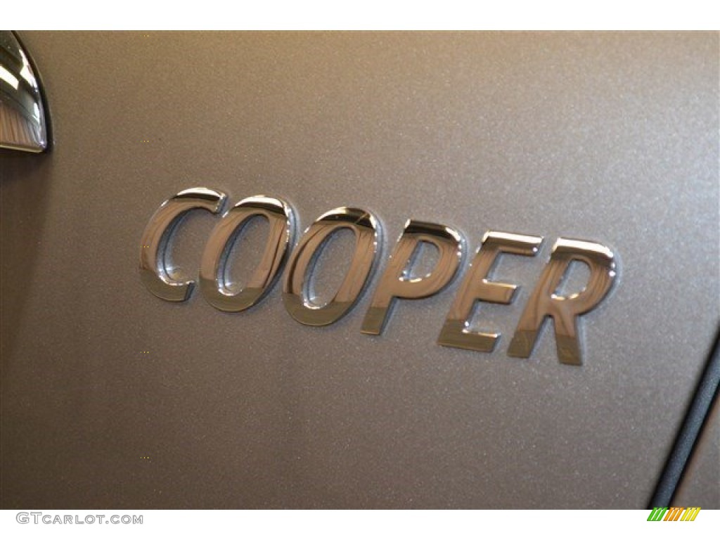 2011 Cooper Hardtop - Velvet Silver Metallic / Carbon Black photo #16