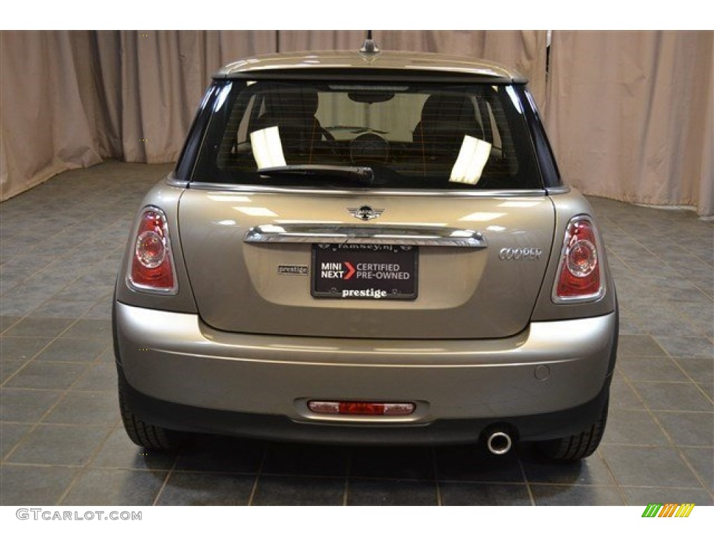 2011 Cooper Hardtop - Velvet Silver Metallic / Carbon Black photo #19