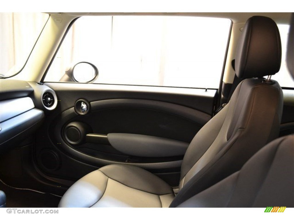 2011 Cooper Hardtop - Velvet Silver Metallic / Carbon Black photo #29