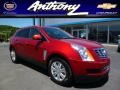 2014 Crystal Red Tintcoat Cadillac SRX Luxury AWD  photo #1