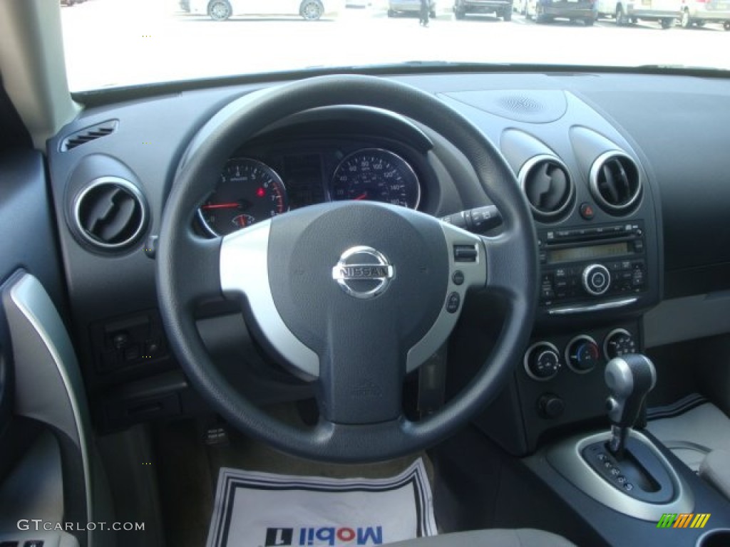 2011 Rogue S AWD - Indigo Blue Metallic / Black photo #18