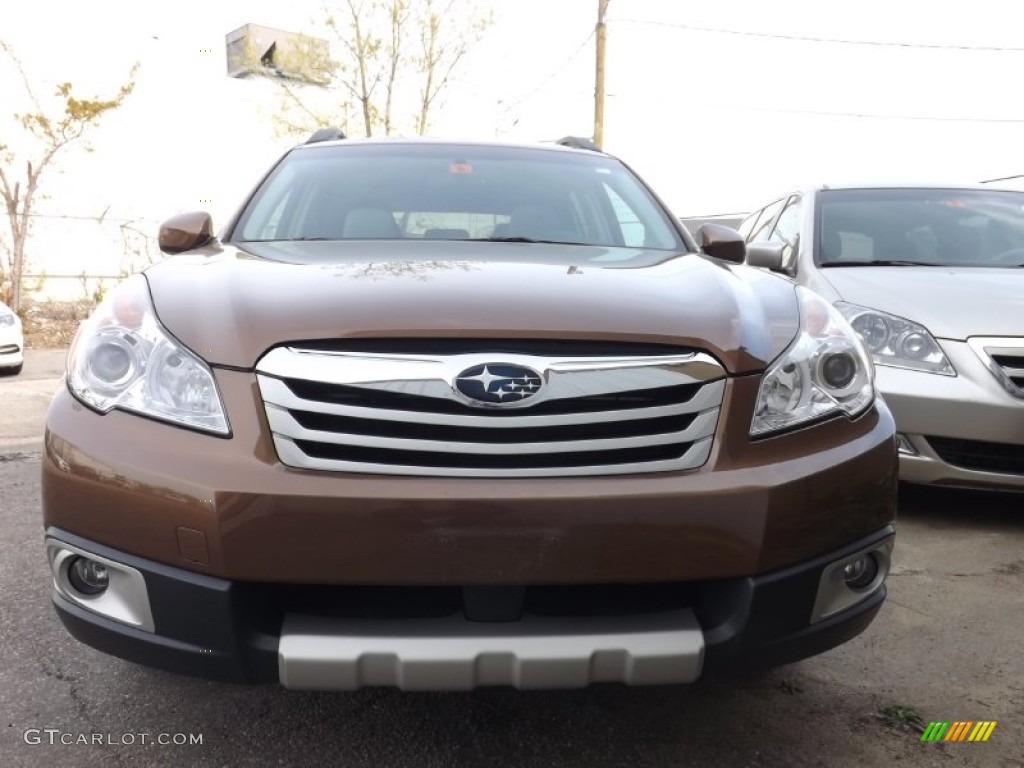 2011 Outback 2.5i Limited Wagon - Caramel Bronze Pearl / Warm Ivory photo #1