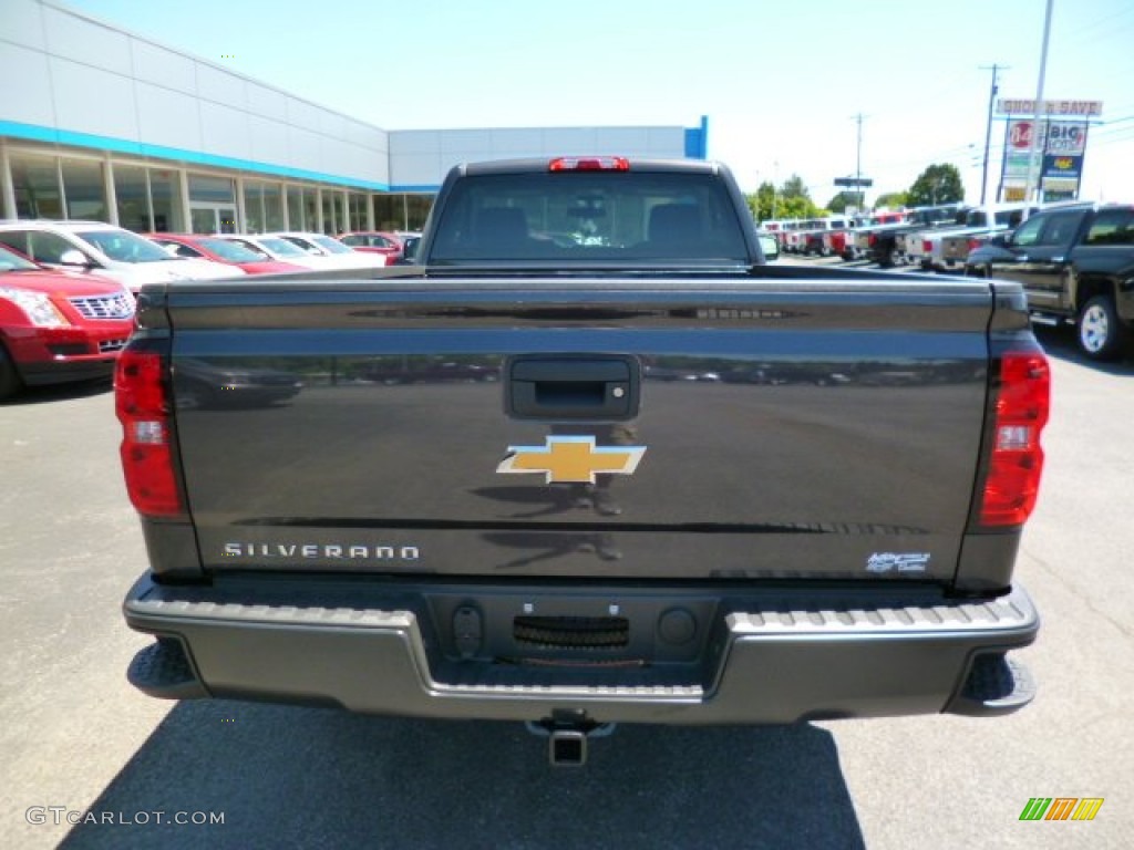 2014 Silverado 1500 WT Regular Cab 4x4 - Tungsten Metallic / Jet Black/Dark Ash photo #6