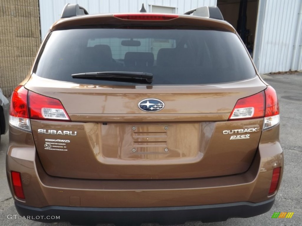 2011 Outback 2.5i Limited Wagon - Caramel Bronze Pearl / Warm Ivory photo #3