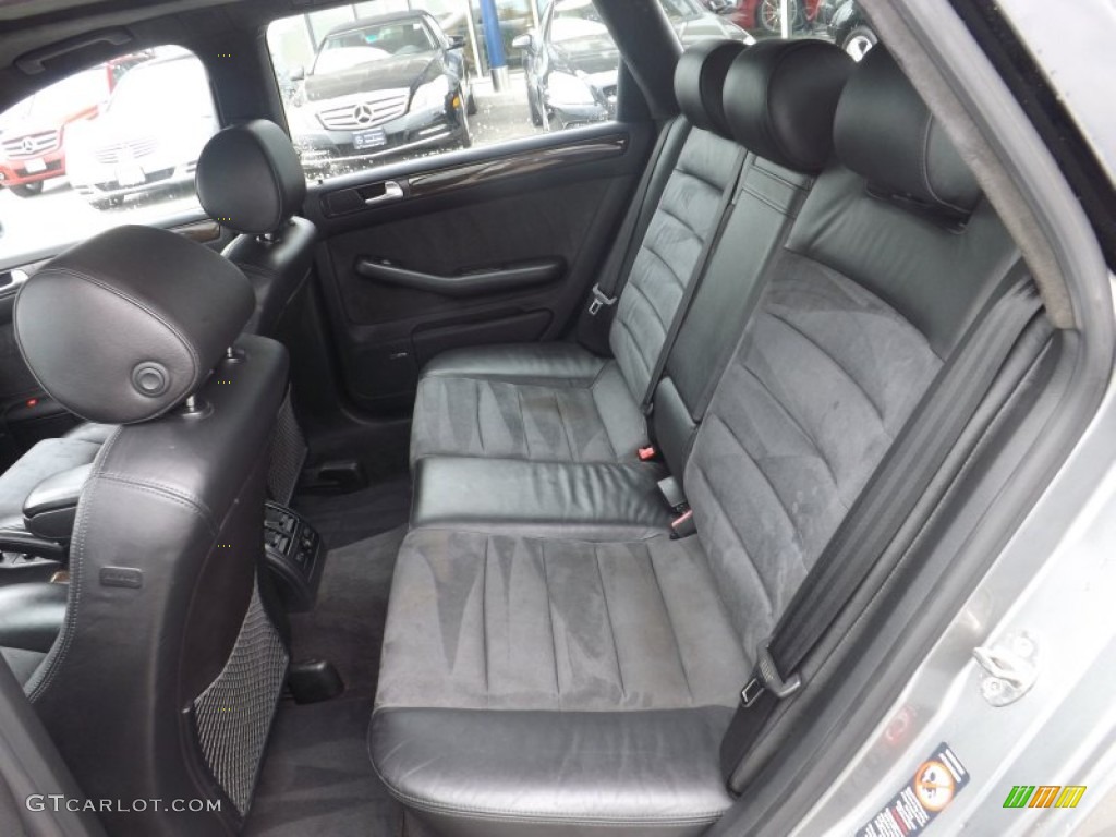 2002 Audi S6 4.2 quattro Avant Rear Seat Photo #94266539