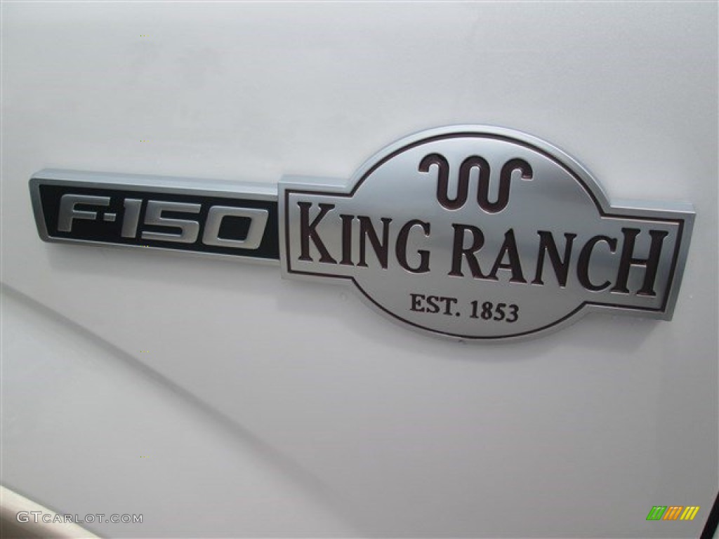 2014 F150 King Ranch SuperCrew - White Platinum / King Ranch Chaparral/Pale Adobe photo #11