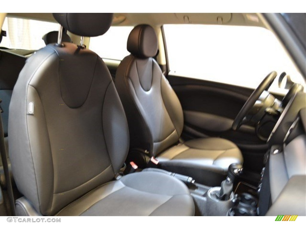 2011 Cooper Hardtop - Ice Blue / Carbon Black photo #6