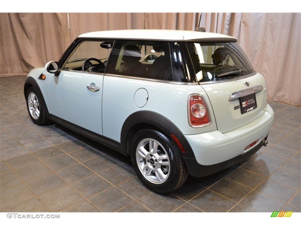 2011 Cooper Hardtop - Ice Blue / Carbon Black photo #21