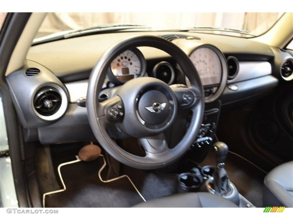 2011 Cooper Hardtop - Ice Blue / Carbon Black photo #29