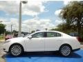 White Platinum Metallic Tri-coat 2014 Lincoln MKS FWD Exterior