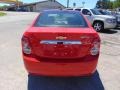 2014 Red Hot Chevrolet Sonic LT Sedan  photo #7