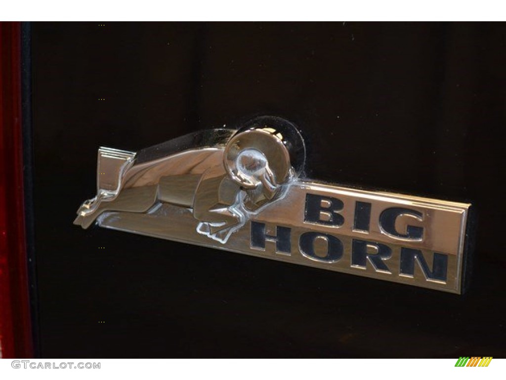 2014 1500 Big Horn Quad Cab 4x4 - Black / Black/Diesel Gray photo #18