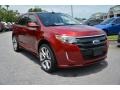 Ruby Red 2013 Ford Edge Sport