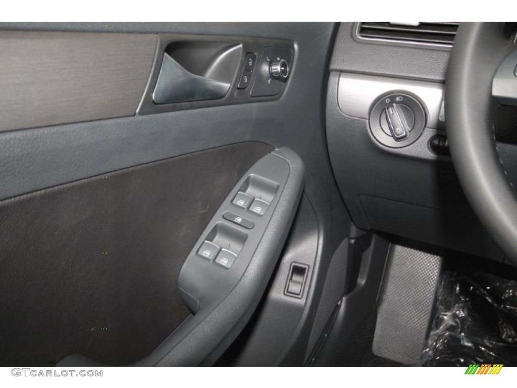 2014 Jetta TDI Sedan - Platinum Gray Metallic / Titan Black photo #16