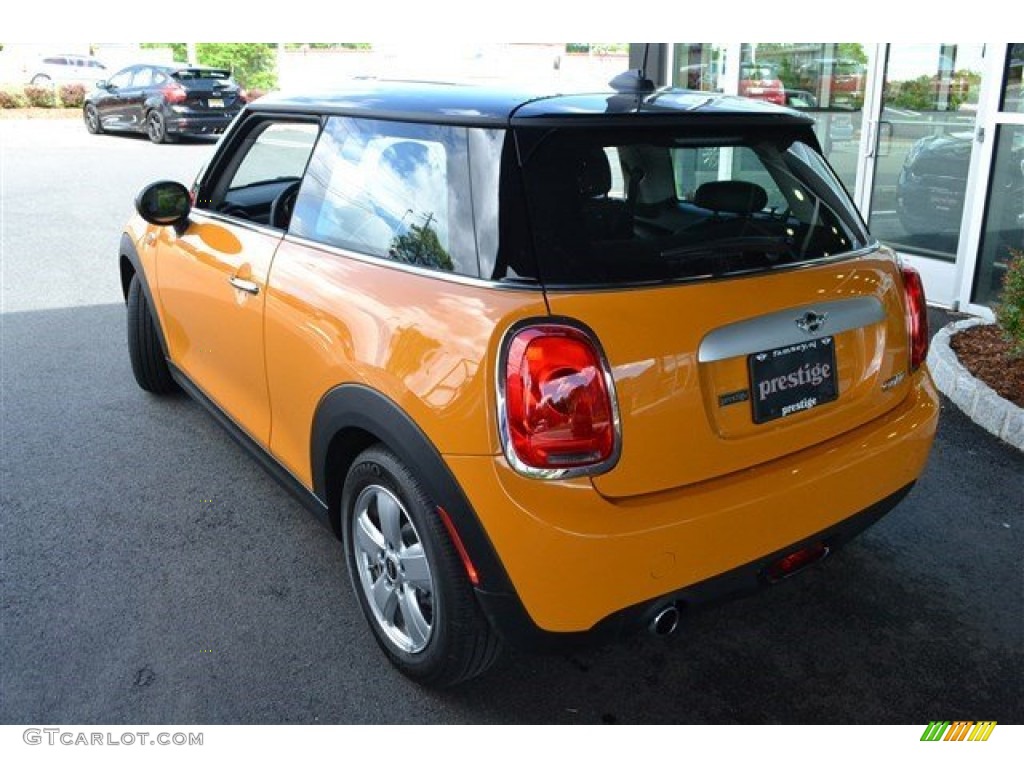 2014 Cooper Hardtop - Volcanic Orange / Carbon Black photo #20