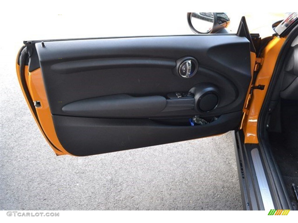 2014 Cooper Hardtop - Volcanic Orange / Carbon Black photo #22