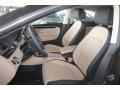 2014 Volkswagen CC Desert Beige/Black Interior Front Seat Photo