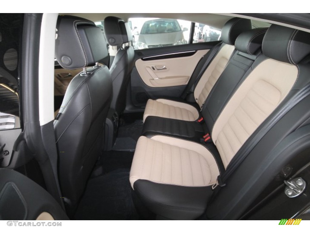 2014 Volkswagen CC V6 Executive 4Motion Rear Seat Photo #94272155