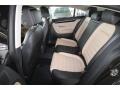 2014 Volkswagen CC Desert Beige/Black Interior Rear Seat Photo
