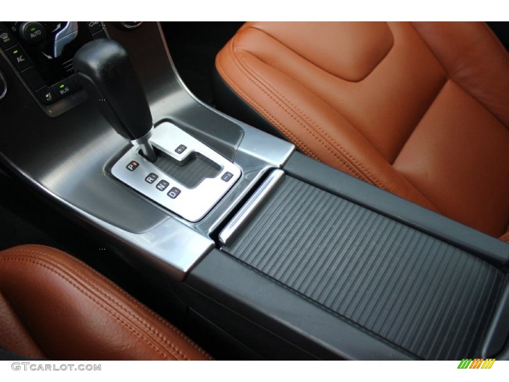 2012 S60 T5 - Black Sapphire Metallic / Beechwood Brown/Off Black photo #19