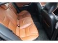 2012 Volvo S60 Beechwood Brown/Off Black Interior Rear Seat Photo